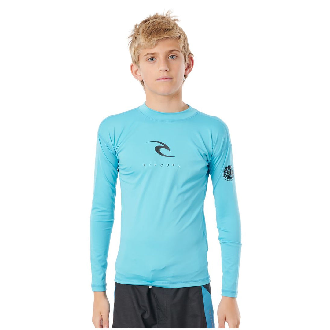 Studio Photo of Rip Curl Kids Corps Long Sleeved Rash Tee
