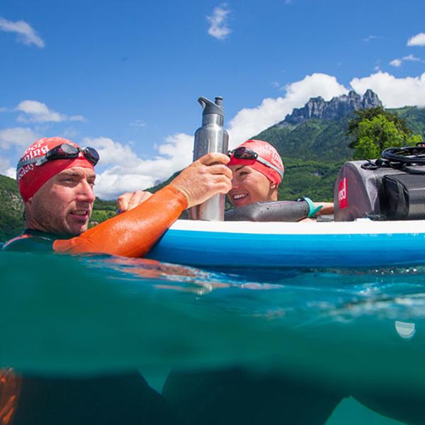 Rote Original Trinkflasche aus Edelstahl - 750ml