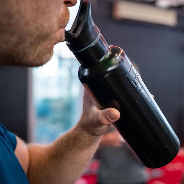 Red Original Isolierflasche aus Edelstahl Schwarz 750ml