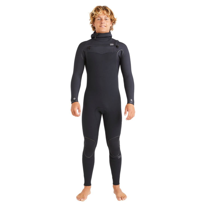 Billabong Mens Furnace Natural 5/4mm Hooded Wetsuit