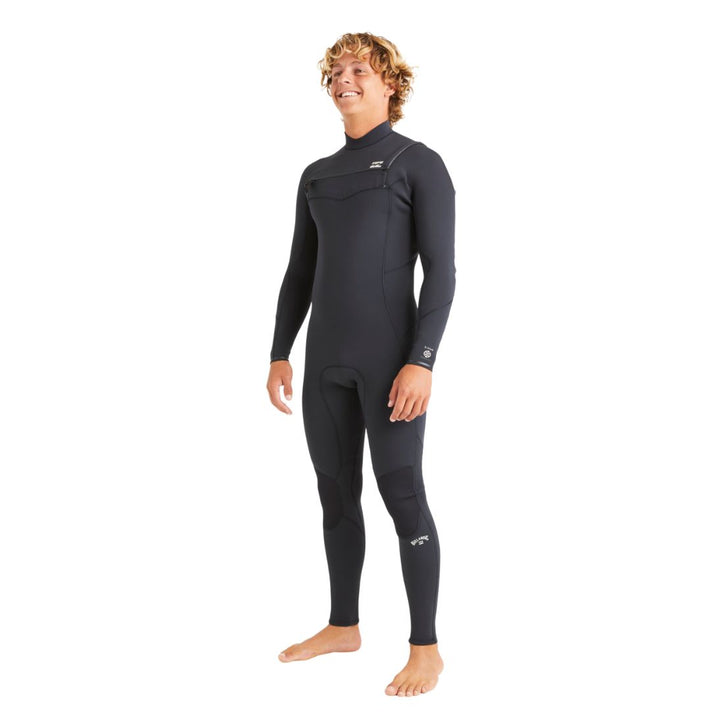 Billabong Mens Absolute Natural 3/2mm Chest Zip Neoprenfreier Anzug