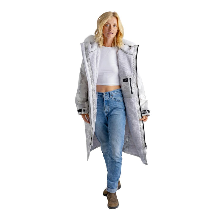 Dryrobe Advance White Camo Changing Robe