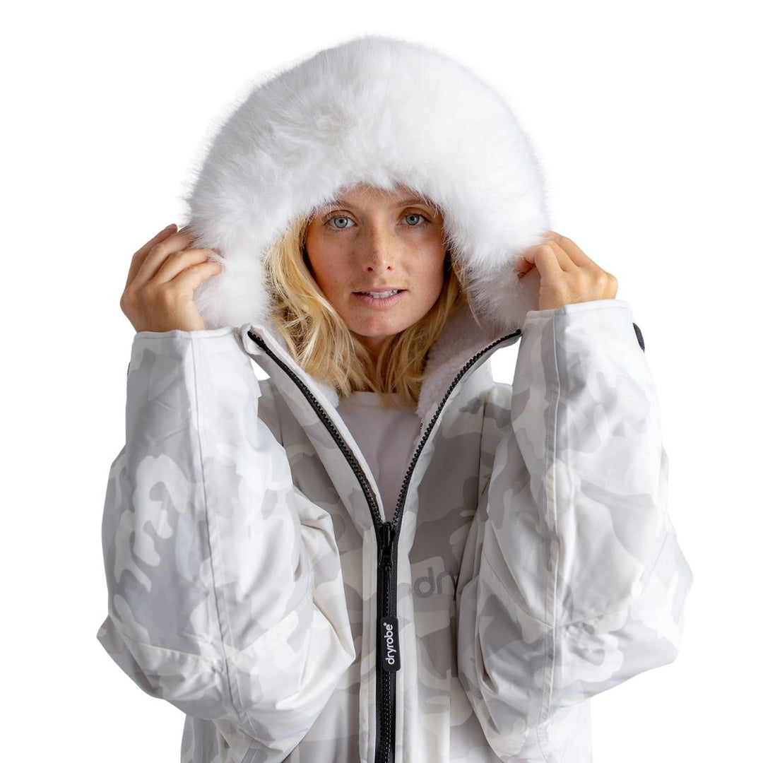 Dryrobe Advance White Camo Changing Robe