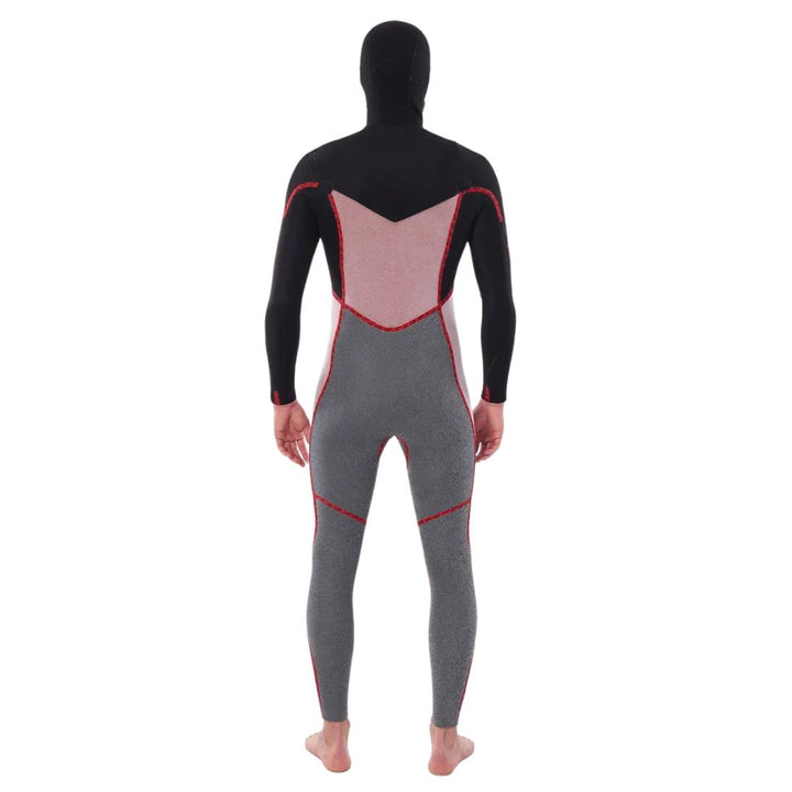 Rip Curl Mens Dawn Patrol 6/4mm Chest Zip Hooded Wetsuit