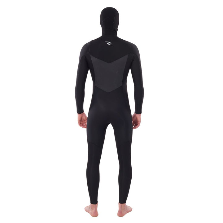 Rip Curl Mens Dawn Patrol 6/4mm Chest Zip Hooded Wetsuit