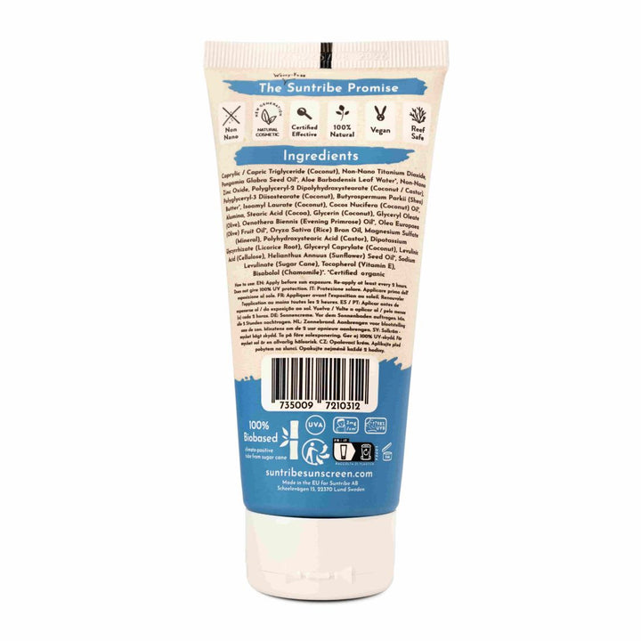 Suntribe Active Natural Mineral Sunscreen 100 ml SPF50