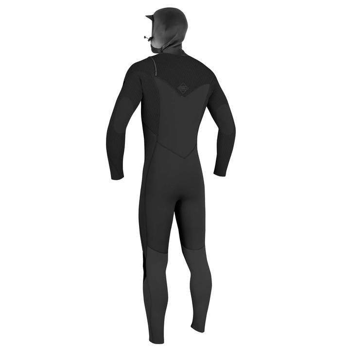 O'Neill Hyperfreak 5/4+mm Kids Hooded Wetsuit - Chest Zip