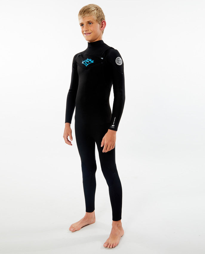Rip Curl Dawn Patrol Performance 5/3 Kids Wetsuit - Chest Zip
