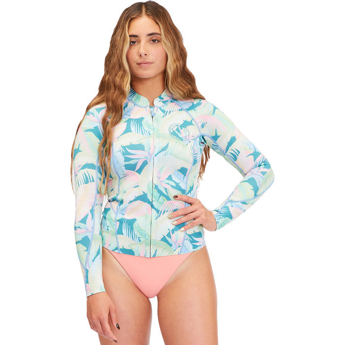 Billabong Damen Peeky 1 mm Neopren-Neoprenanzugjacke