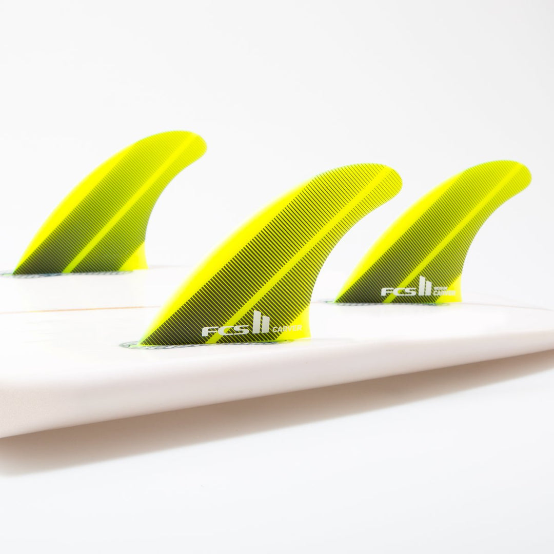 FCS II Carver Neo Glass Tri Quad Finnen