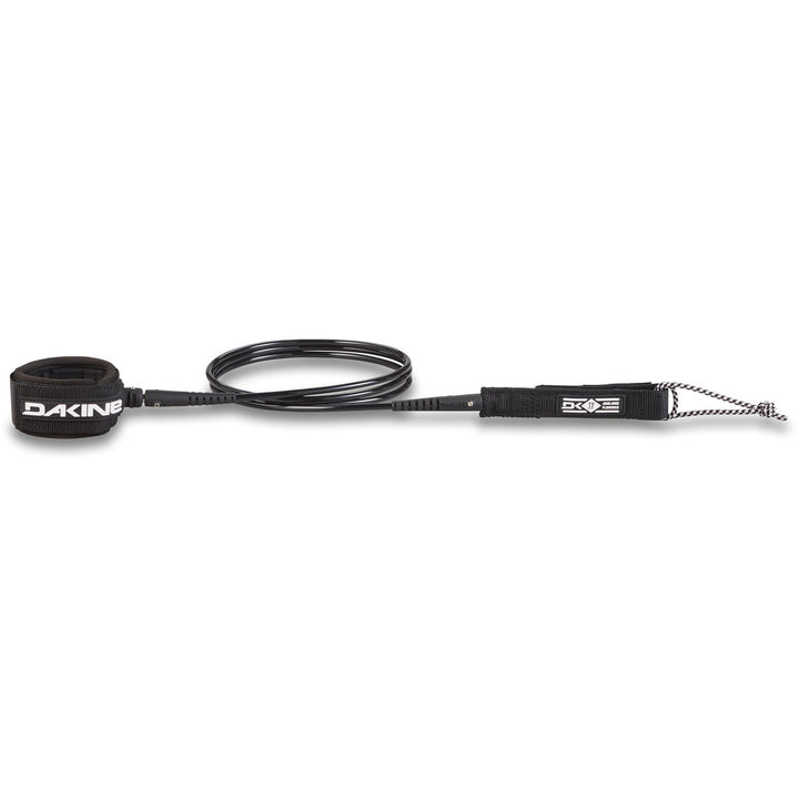 Black Dakine John-John Florence Kainui 1/4in Surfboard Leash - Surfdock Watersports Specialists, Grand Canal Dock, Dublin, Ireland