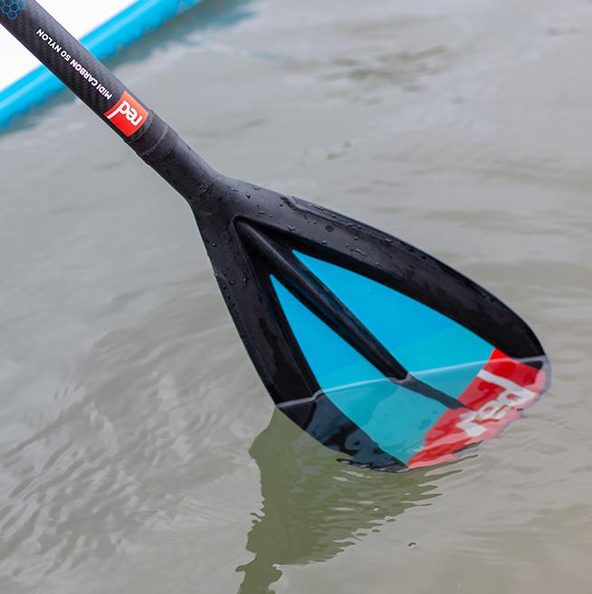 2020 Red Paddle Carbon 50 Nylon verstellbares 3-teiliges SUP-Paddel