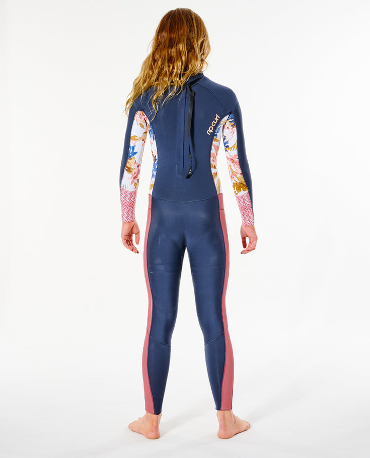 Rip Curl Mädchen Dawn Patrol 5/3 mm Neoprenanzug mit Rückenreißverschluss