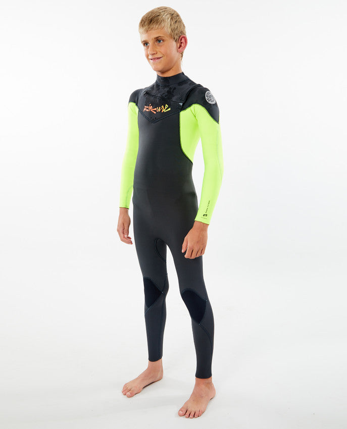 Rip Curl Dawn Patrol Performance 5/3 Kids Wetsuit - Chest Zip