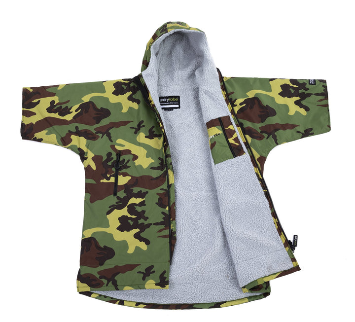 Dryrobe Kids Advance Wickelrobe Kurzarm
