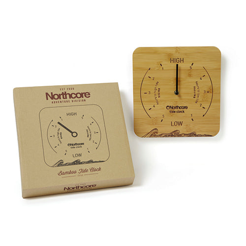 Northcore Wall Mounted Bamboo Tide Clock - Surfdock Watersports Specialists, Grand Canal Dock, Dublin, Ireland