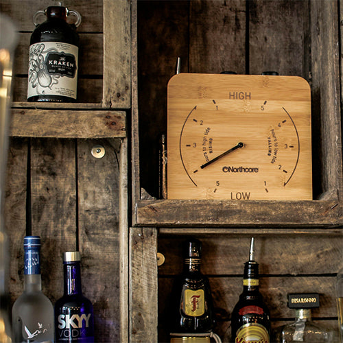 Northcore Wall Mounted Bamboo Tide Clock - Surfdock Watersports Specialists, Grand Canal Dock, Dublin, Ireland