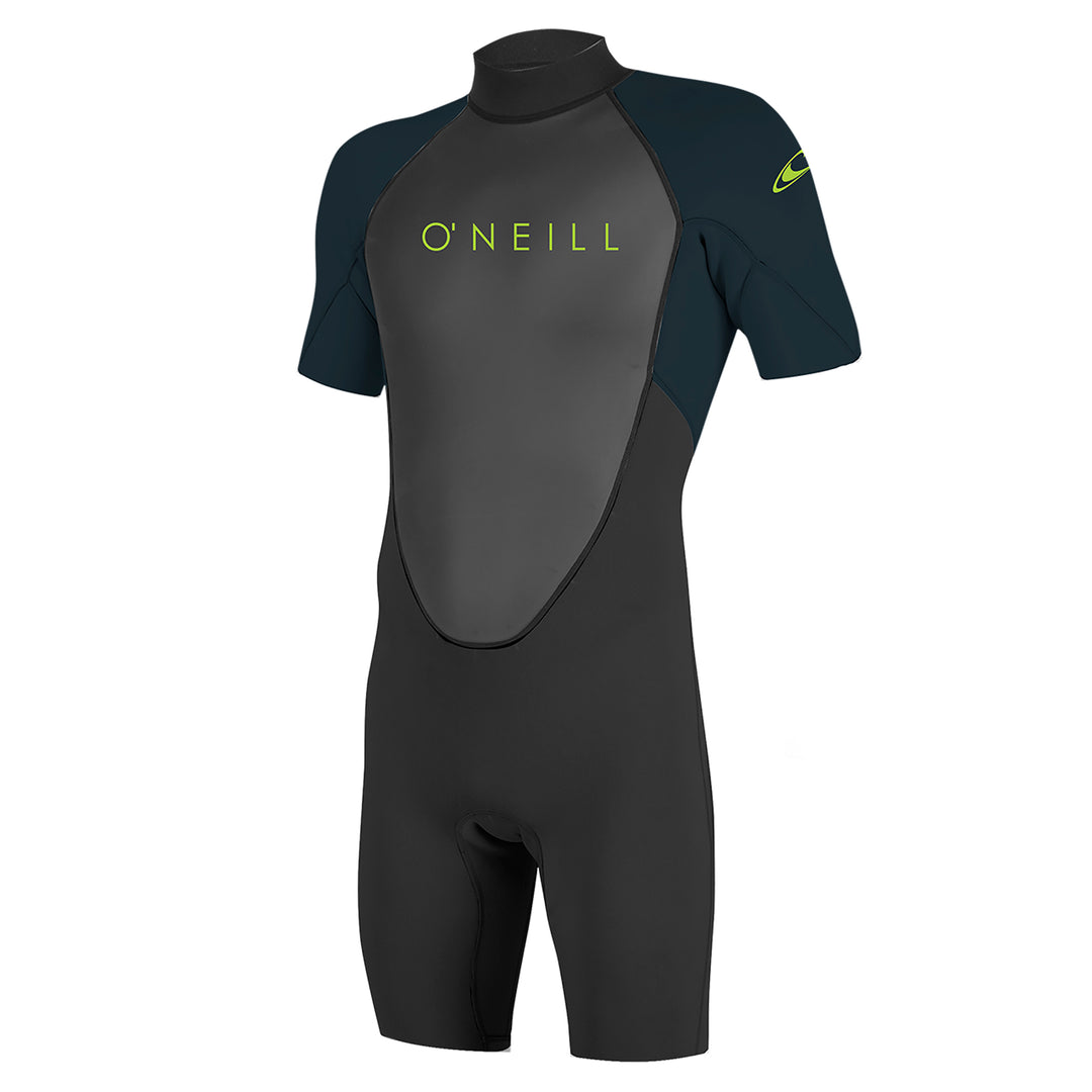 O'Neill Youth Reactor II 2mm Shorty Wetsuit in black. 
