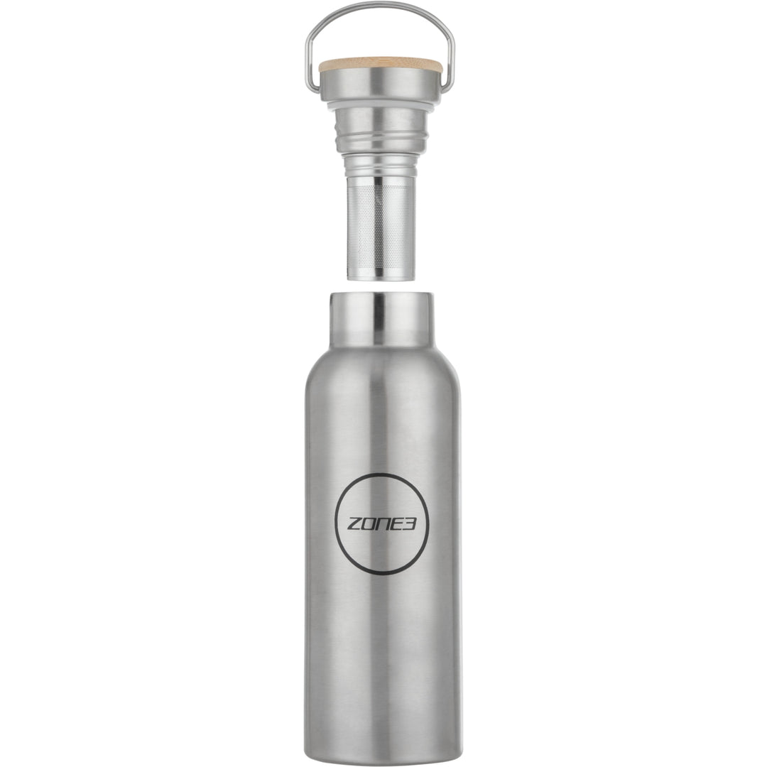 Zone3 Isolierte Edelstahlflasche mit Teesieb